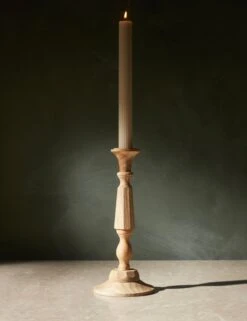 Wooden Georgian Candlesticks -Home Decor Sale GeorgianCandlesticks 13450 SITECROP 1