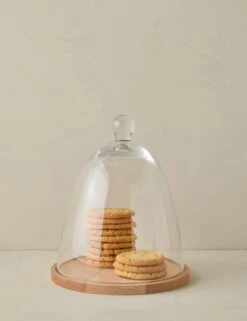 Glass Dome With Wood Base By EtúHOME -Home Decor Sale GlassDomewithWoodBasebyetuHOME Tall L0481943 Product 1862