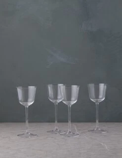 Grace Leadfree-Crystal Glassware By Ann Demeulemeester X Serax -Home Decor Sale GraceLeadfree CrystalWhiteWineGlass setof4 Transparent L0475637 0653 a4d198ed f522 4ed0 a4e0 0472a8384ac6