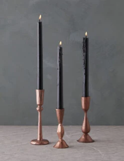 Hand-Forged Iron Taper Holder -Home Decor Sale Hand ForgedIronTaperHolder Antique Setof3 13987 29eb0783 d625 41bb 938e 6b7e803b4a9a