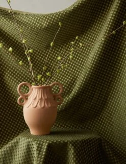 Hi-Lo Checker Velvet Fabric By Sarah Sherman Samuel -Home Decor Sale Hi LoCheckerFabric OlivebySarahShermanSamuel L04698611866 StudioLifestyle