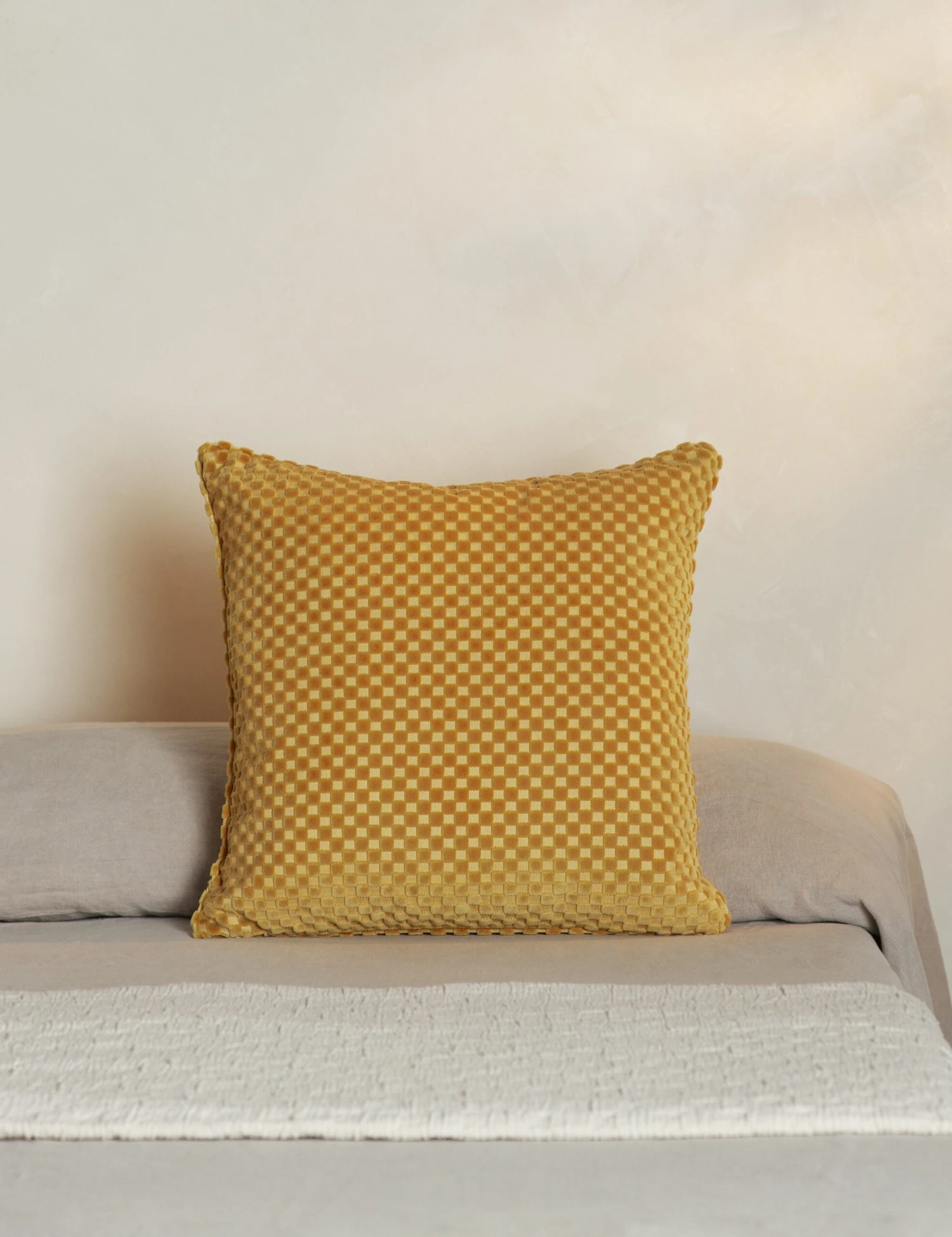 Hi-Lo Checker Velvet Pillow By Sarah Sherman Samuel 9 Hi-Lo Checker Velvet Pillow By Sarah Sherman Samuel - Image 7