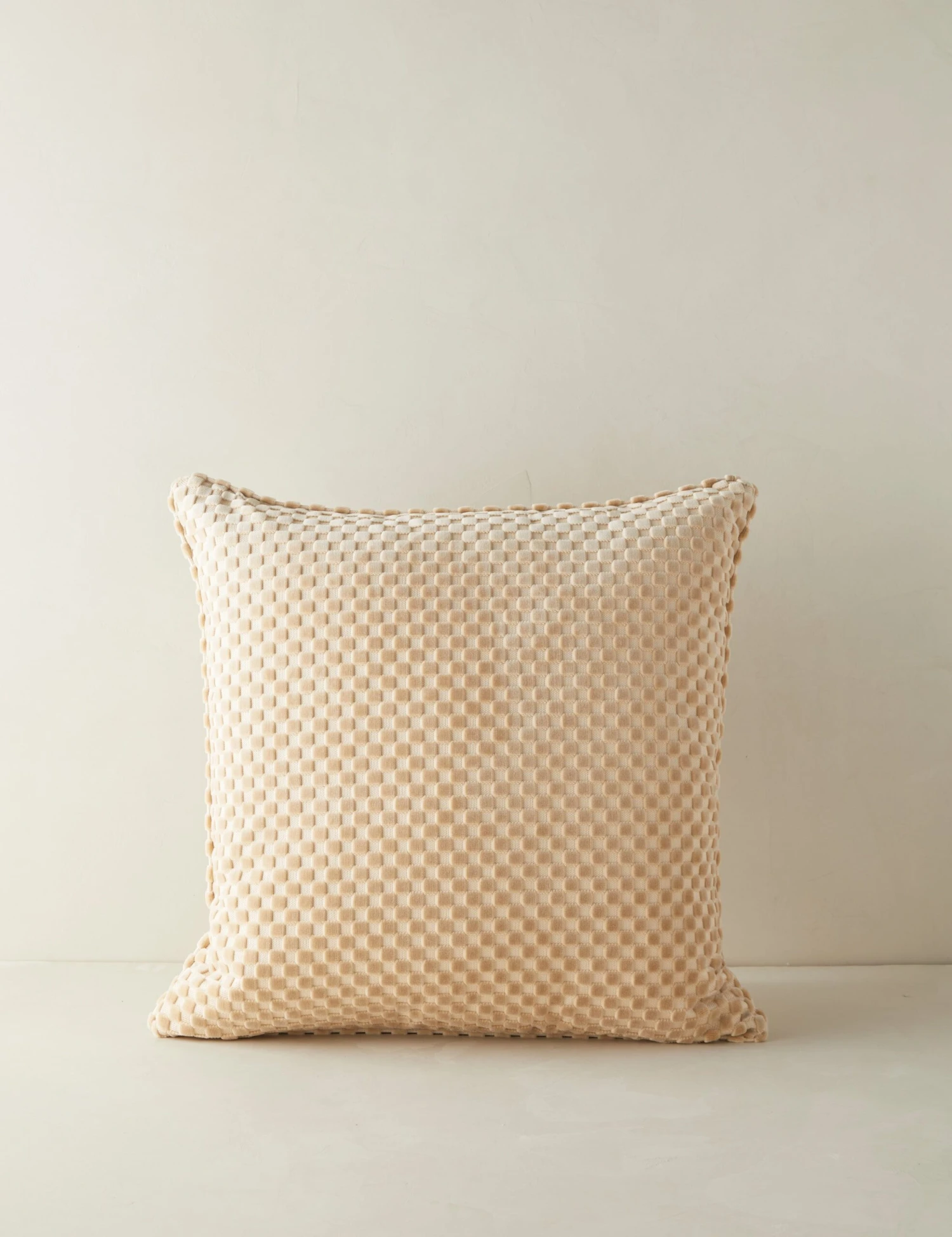 Hi-Lo Checker Velvet Pillow By Sarah Sherman Samuel 4 Hi-Lo Checker Velvet Pillow By Sarah Sherman Samuel - Image 2