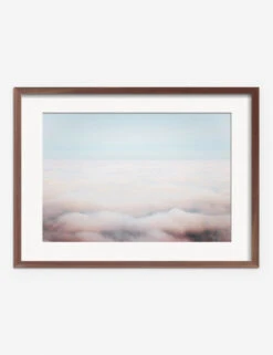 Dream Clouds Photography Print By Ingrid Beddoes -Home Decor Sale IngridDreamCloudsWalnutFrame