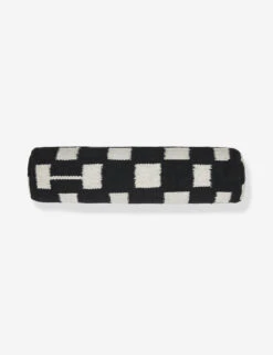 Irregular Checkerboard Bolster Pillow By Sarah Sherman Samuel
