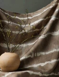 Isha Linen Blend Fabric -Home Decor Sale IshaFabric DarkNatural L0469167 224