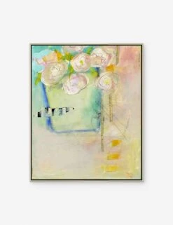 White Mums Print By Jill Krasner