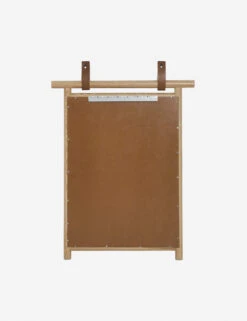 Kendyl Leather Strap Mirror -Home Decor Sale KendylWallMirror 4987