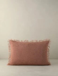 Kimber Linen Pillow -Home Decor Sale KimberLinenPillow Rose Lumbar A0657518B Product 0331