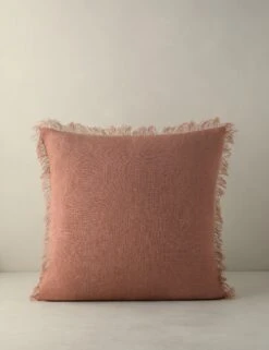 Kimber Linen Pillow -Home Decor Sale KimberLinenPillow Rose Square A0657517B Product 0322