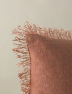 Kimber Linen Pillow -Home Decor Sale KimberLinenPillow Rose Square A0657517B Product 0326