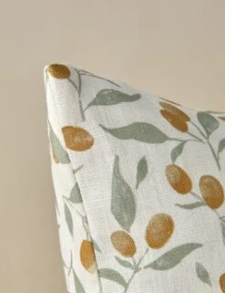 Kumquats Linen Pillow By Rylee + Cru -Home Decor Sale KumquatsLinenPillowbyRylee Cru Orange Square A0659572B Product 0429
