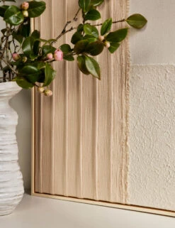 Patchwork Blush Wall Art By Visual Contrast -Home Decor Sale L0470482 TexturedPaper Blush StuidoLifestyle 16572