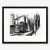 Scraper Architecture 4 Print -Home Decor Sale LG0027 PRODUCT
