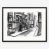 Scraper Architecture 5 Print -Home Decor Sale LG0028 PRODUCT