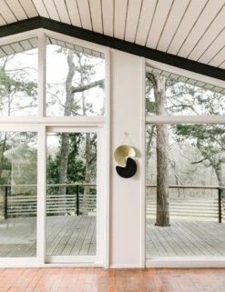 Echo Wall Hanging By Circle & Line -Home Decor Sale LG echo wall black brass 4