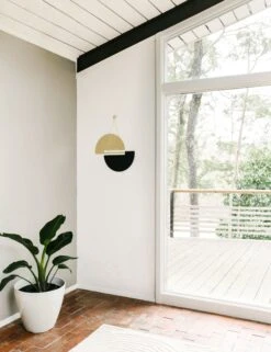 Horizon Wall Hanging By Circle & Line -Home Decor Sale LG horizon wall black brass 4