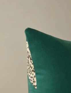 Leaping Cheetah Pillow By Scalamandre -Home Decor Sale LeapingCheetahPillowbyScalamandre Evergreen Square L04854861