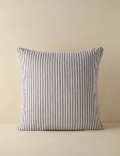 Littu Indoor / Outdoor Striped Pillow By Sarah Sherman Samuel -Home Decor Sale LittuIndoorOutdoorStripedPillow Brown1