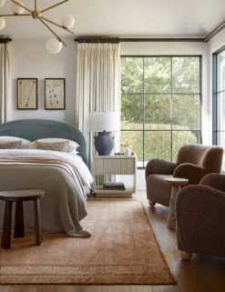 Velasquez Rug -Home Decor Sale Lulu and Georgia Bedroom1 Evergreen 0373 LIFESTYLE Site Crop Lifestyle