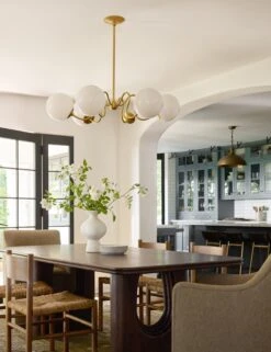 Calista Vase -Home Decor Sale Lulu and Georgia DiningRoom1 Evergreen1 Version1 Site Crop Lifestyle 2