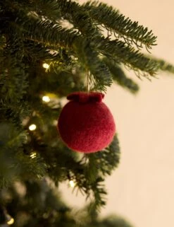 Felt Fruit Ornaments (Set Of 4) By Sarah Sherman Samuel -Home Decor Sale Lulu and Georgia Felted Fruit Ornaments Set of 4 by Sarah Sherman Samuel A0658629 5 Product