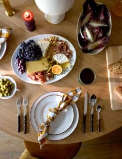 Josee Candle By Greentree Home -Home Decor Sale Lulu and Georgia HolidayDiningOverhead60 Site Crop Lifestyle fe994a4b f807 435d b5ac 9e70d5635595