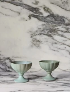 Julep Fruit Cup By Sarah Sherman Samuel (Set Of 2) -Home Decor Sale Lulu and Georgia JulepFruitCupbySarahShermanSamuel Setof2 GreenSpeckle A0658985 2 Product