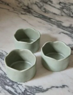 Julep Ramekin By Sarah Sherman Samuel (Set Of 4) -Home Decor Sale Lulu and Georgia JulepRamekinbySarahShermanSamuel Setof4 GreenSpeckle A0658988 3 Product
