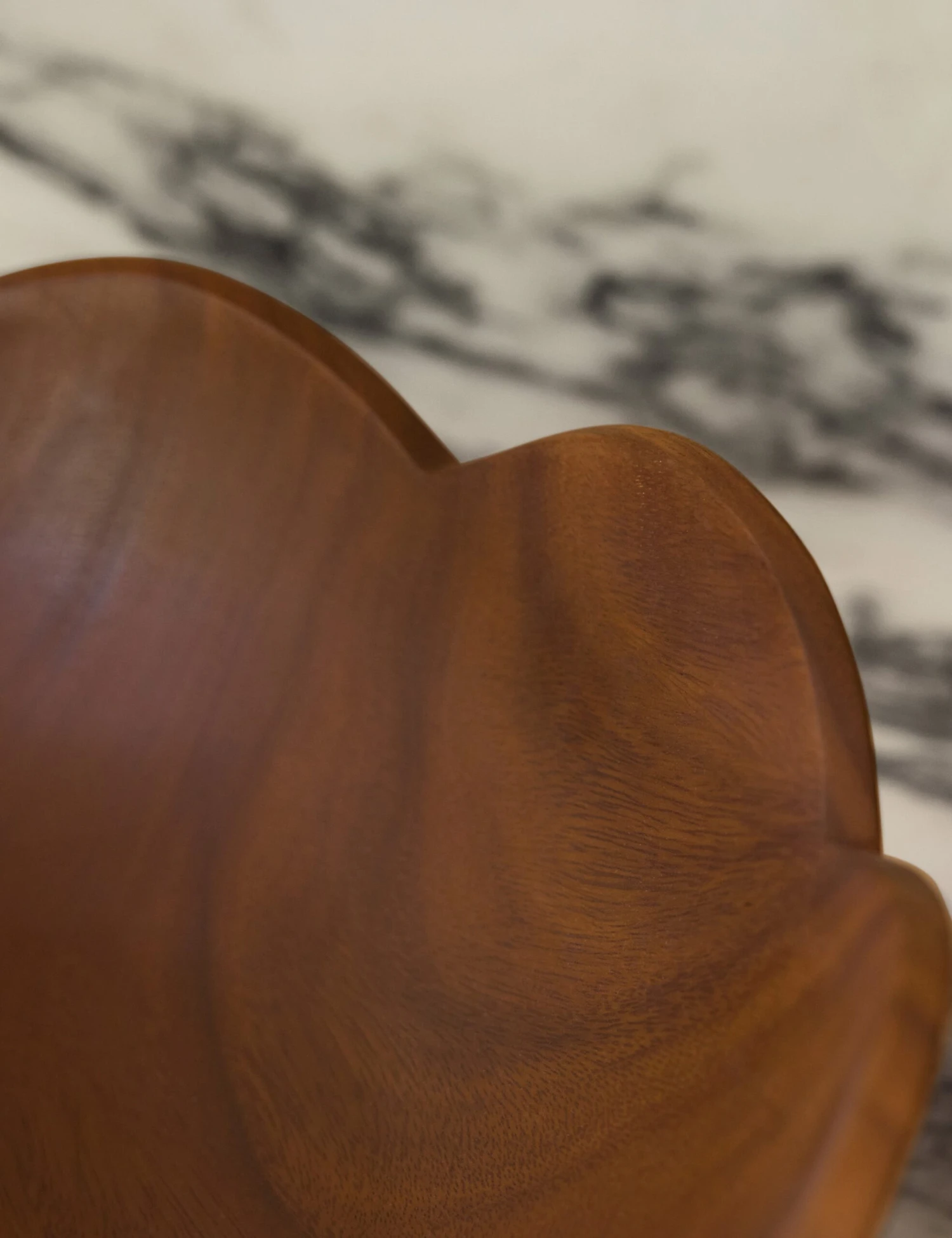 Scalloped Wood Bowl By Sarah Sherman Samuel 7 Scalloped Wood Bowl By Sarah Sherman Samuel - Image 5