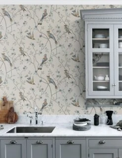 Scalamandre Eugen Wallpaper By Sandberg -Home Decor Sale Lulu and GeorgiaWSB 00210413 RM1 Lifestyle