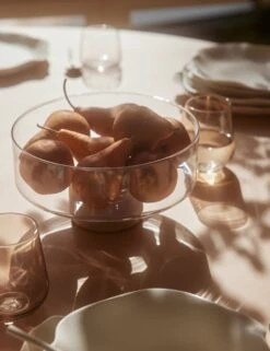 Lotta Glass Serveware By LSA International -Home Decor Sale Lulu and Georgia 03 Tabletop 0720 SITE CROP LIFESTYLE c5124622 3c0e 4b8f b963 700c83b3ee4b