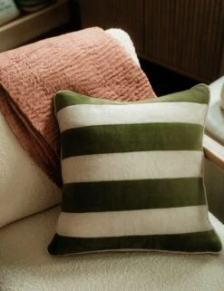 Borroto Velvet Stripe Pillow -Home Decor Sale Lulu and Georgia 1003158 LIFESTYLE02 Product