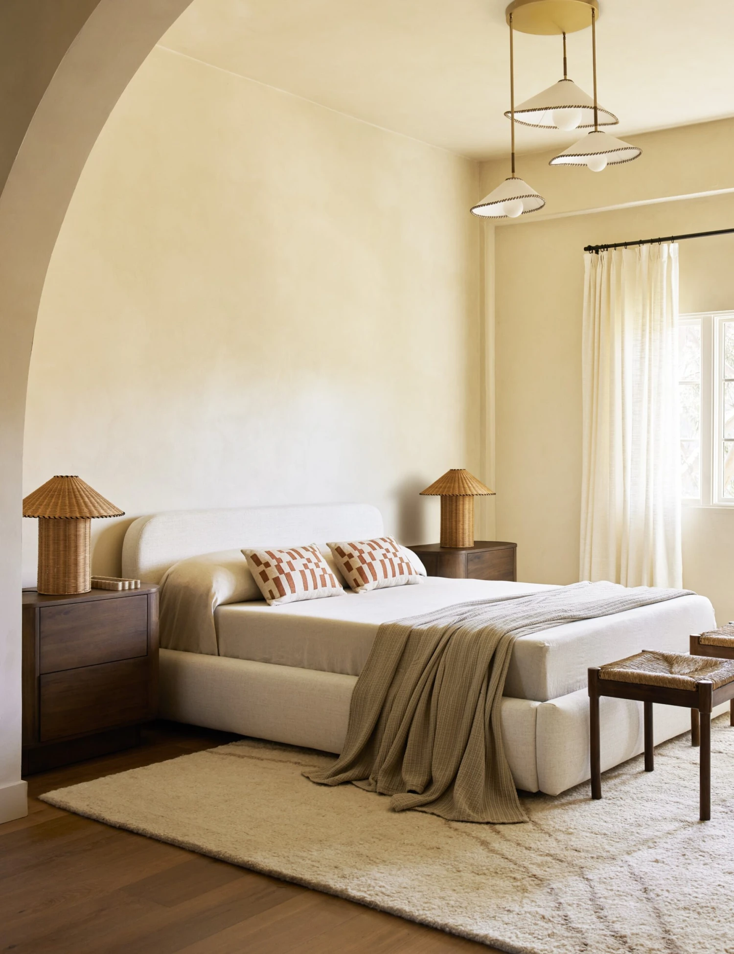 Mosaic Embroidered Pillow By Élan Byrd - Image 3