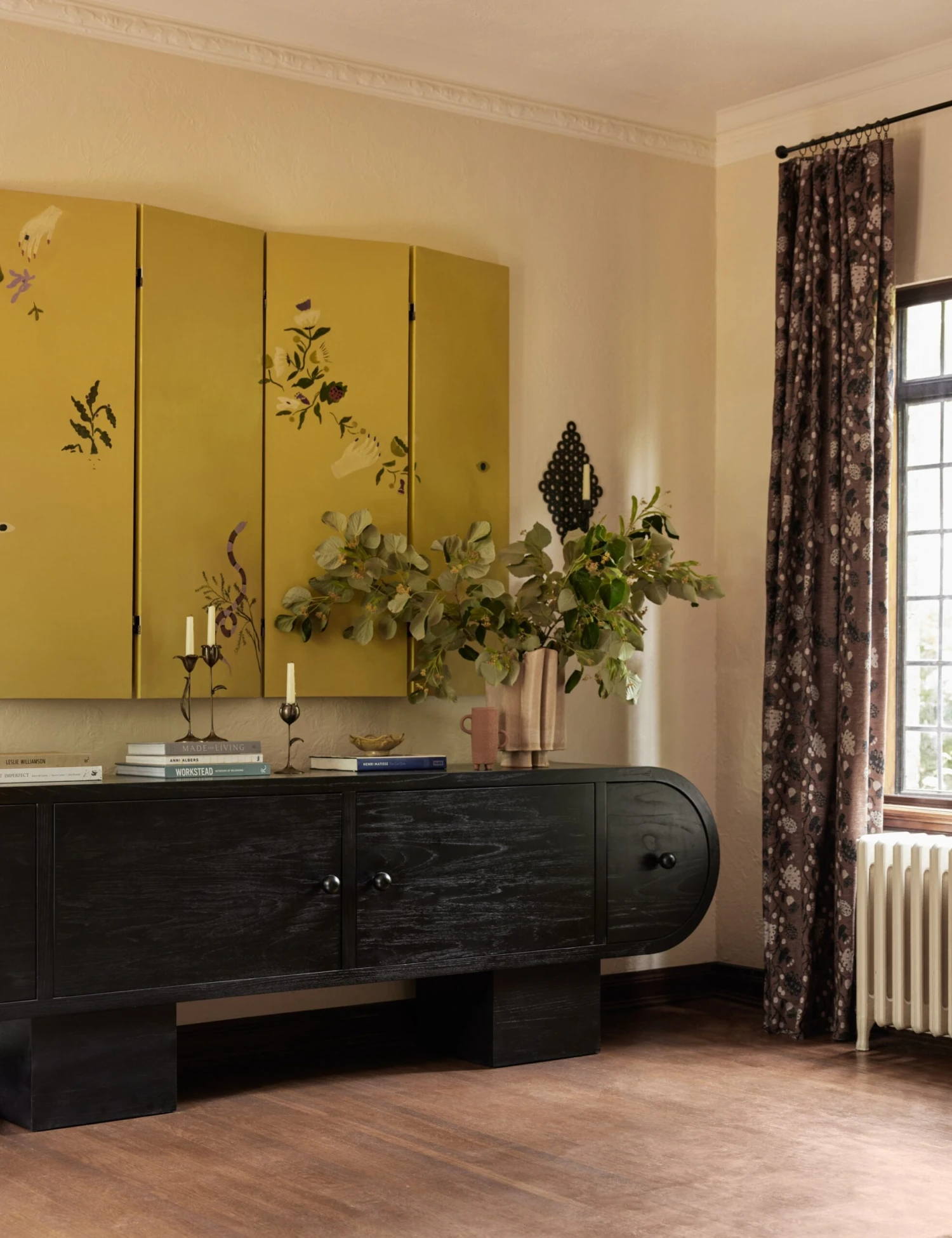 Vini Botanical Jacquard Curtain Panel By Sarah Sherman Samuel 5 Vini Botanical Jacquard Curtain Panel By Sarah Sherman Samuel - Image 3