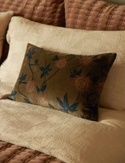 Royce Velvet Pillow -Home Decor Sale Lulu and Georgia 13 BedroomIII 881 Site Crop Lifestyle