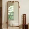 Looped Wood Full Length Mirror By Sarah Sherman Samuel -Home Decor Sale Lulu and Georgia 14 MirrorVignettes 2673 LoopedWood Site Crop Lifestyle