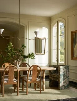 Macario Hand-Knotted Wool Rug -Home Decor Sale Lulu and Georgia 16 Dining1 6433 MacarioHand KnottedWoolRug LIFESTYLE Site Crop LIFESTYLE