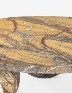 Marlow Marble Plate By Regina Andrew -Home Decor Sale Lulu and Georgia 20 1535BRN 3 Product