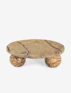 Marlow Marble Plate By Regina Andrew -Home Decor Sale Lulu and Georgia 20 1537BRN 1 Product