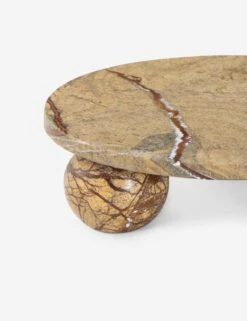 Marlow Marble Plate By Regina Andrew -Home Decor Sale Lulu and Georgia 20 1537BRN 2 Product
