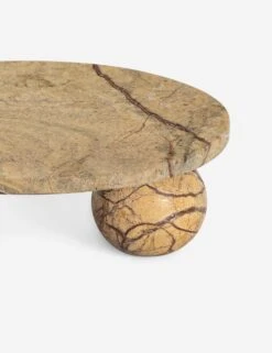 Marlow Marble Plate By Regina Andrew -Home Decor Sale Lulu and Georgia 20 1537BRN 3 Product