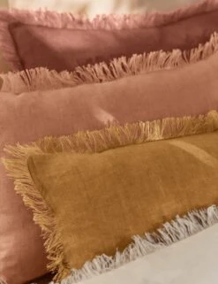 Kimber Linen Pillow -Home Decor Sale Lulu and Georgia 20 PillowGallery 3060 LIFESTYLE Site Crop