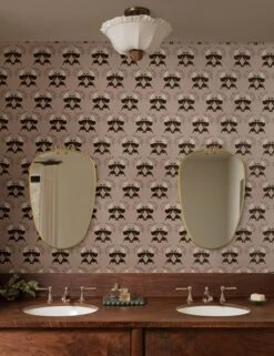 Meri Wallpaper By Sarah Sherman Samuel -Home Decor Sale Lulu and Georgia 20 Walls Vignettes 3021 Meri Wallpaper 1 Site crop Lifestyle