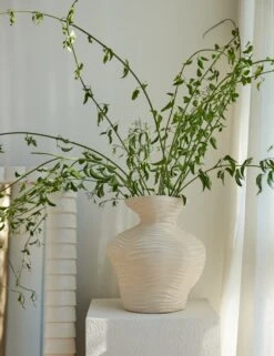Wrinkle Vase By Sarah Sherman Samuel -Home Decor Sale Lulu and Georgia 24 MirrorGallery 3483 SITE CROP LIFESTYLE