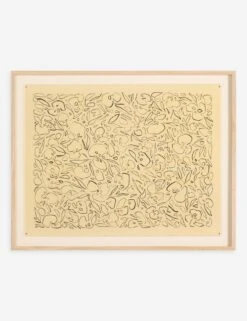 Black On Cream Glimmer By Laurel-Dawn Latshaw