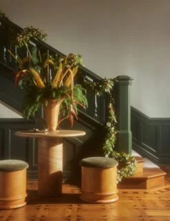 Fresh Handmade Seeded Eucalyptus Garland -Home Decor Sale Lulu and Georgia 2 Entry 3595 LIFESTYLE