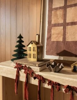 Revel Paper Mantel Trees (set Of 3) -Home Decor Sale Lulu and Georgia 2 LivingIII 0195 Site Crop LIFESTYLE