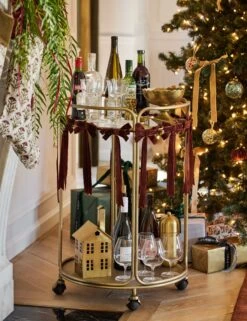 Elodie Mantel Houses (Set Of 2) -Home Decor Sale Lulu and Georgia 2 LivingRoomll Holiday 442 Site Crop Lifestyle