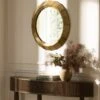 Copeland Round Mirror -Home Decor Sale Lulu and Georgia 3 ConsoleVignette 501 2 Site Crop Lifestyle